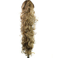 S_SSOY 31" Women's Curly Wavy Synthetic Ponytail Hair Extension 16M18# by Deal US