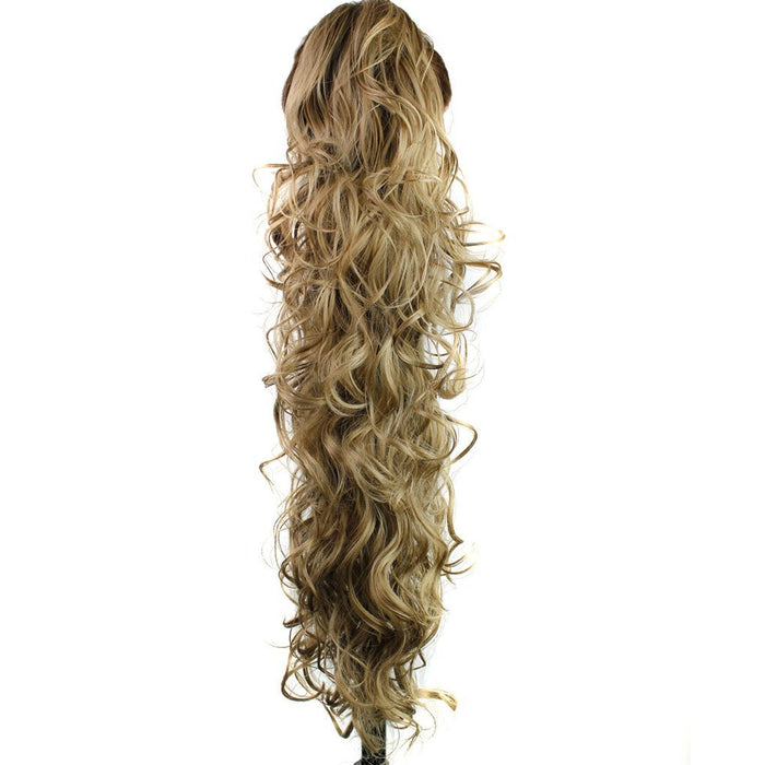 S_SSOY 31" Women's Curly Wavy Synthetic Ponytail Hair Extension 16M18# by Deal US