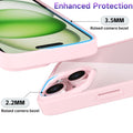 Slim Clear Case For Iphone 15 Iphone 14 Iphone 13 Case, Transparent Hybrid Hard