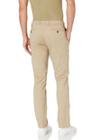 Amazon Essentials Men's Skinny-Fit Washed Stretch Chino Pant Light Khaki 29x34 by Deal US