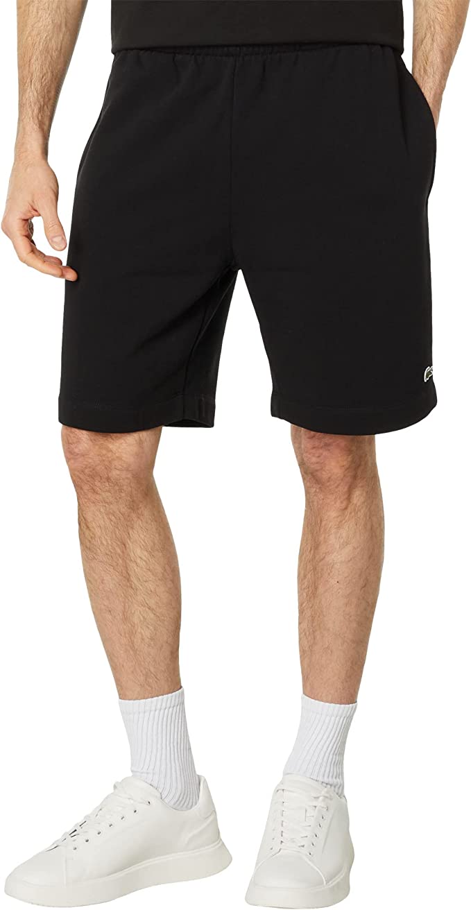 Lacoste Men's Organic Brushed Cotton FleeceShorts by I-Max Fashions