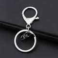 Biyrly Stainless Steel Round Keyrings 1.5-25mm Silver 10 Pack by Deal US