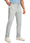 Obla Men's Slim Fit Golf Pants Silver Grey 33W 32L