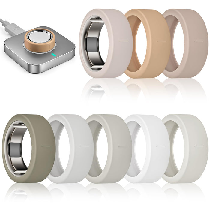Ring Cover Compatible with Oura Ring Gen 4/4 Ceramic, Oura Ring Gen 3, Ultr