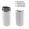 VOCOSTE Toothbrush Travel Case Plastic White 7.87x2.17 Inches by Deal US