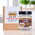 SOLMAY Funny Beer Cheers Gift Jar with 60 Uplifting Messages for Dad 0.5 by Deal US
