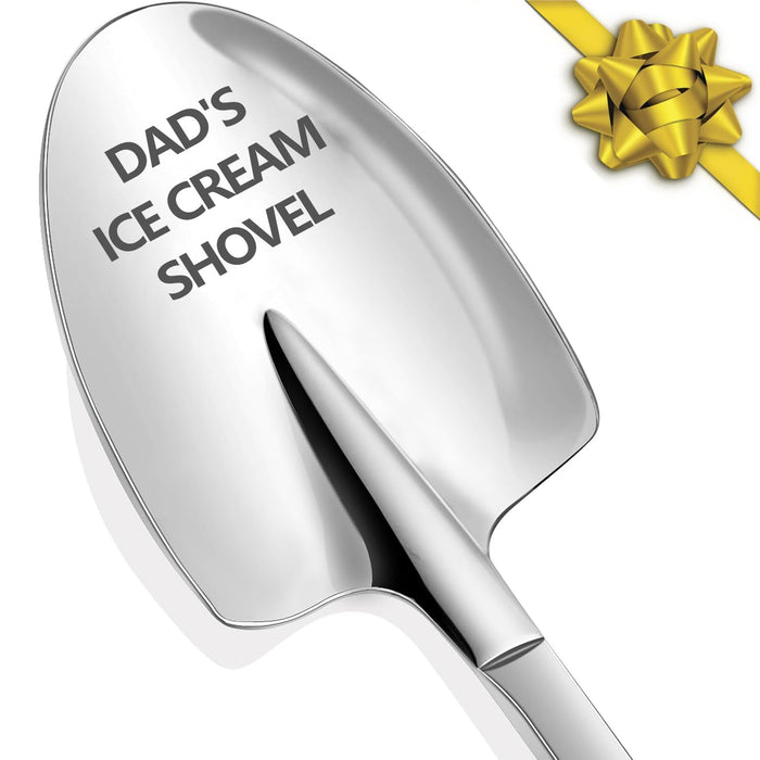 LLESCA Personalized Dad Ice Cream Shovel Stainless Steel Engraved Gift by Deal US