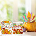 Generic Friendsgiving Gift Bags Thanksgiving Party Favors Orange 12 Pack by Deal US