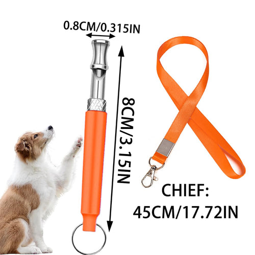 ZBJBinCH Dog Whistle to Stop Barking Neighbors Dog Training Tools High Pitch Dog Training Whistle Copper Core Dog Whistles for Recall and Pet Behavior Control (2 Pcs)