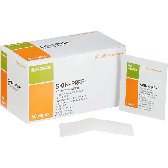 Skin-Prep Protective Dressing Wipe (Box of 50) by Pasteur Pharmacy