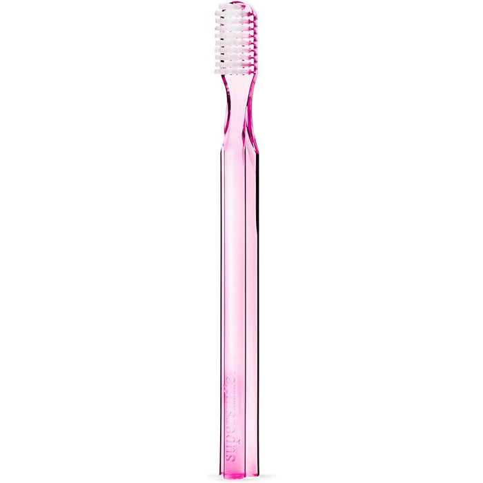 Supersmile Professional Toothbrush Pink Ergonomic 45° Angle Soft Bristles by Pasteur Pharmacy