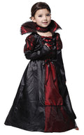 DNQCOS Girls Gothic Vampire Vampiress Dress Costume Black Size 4-6 Years by Deal US