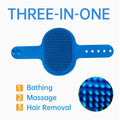 Yutaohui 4-in-1 Pet Bath Brush Kit with Comb Clipper for Dogs Cats by Deal US
