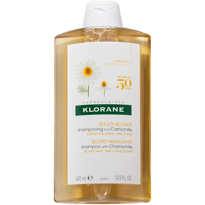 Klorane Blonde Highlights Brightening Shampoo with Chamomile 13.5oz by Pasteur Pharmacy