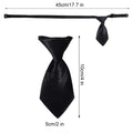 Pet Graduation Caps with Necktie Dog Graduation Hat with Yellow Tassel Pet Grad Costume Accessory for Small Dogs Cats Party Outfit
