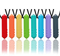 Necklaces for Sensory Kids, 8 Pack Chewy Necklace Sensory Boys and Girls with Au