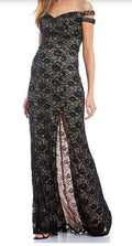Teeze Me Juniors Off-the-Shoulder Lace Gown by Vanessa Jane
