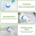 Electric Spin Scrubber Cordless Scrubber Brush with Long Handle by DailySale