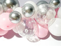 Shempeium Winter Onederland 1st Girl Banner Snowflake Pink Garland by Deal US