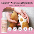 Dog Paw Cleaner Spray 5.1oz Alcohol Free Rosewater Aloe Copaiba Lemongrass USA by Deal US