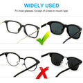 Soft Silicone Eyeglass Nose Pads – 10 Pairs Anti-Slip Sticky Back Glasses Nose Cushions for Eyeglasses and Sunglasses, Black