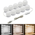 Vanity Lights for Mirror,Premtess Hollywood Style Vanity Lights with 10 dimmable by Vanessa Jane
