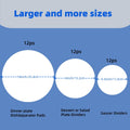 Ceramic Plate Separator Pads 36 Felt Protectors 10/6/4.5 Inch Washable Reusable by Deal US