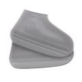 Unisex Silicone Waterproof Shoe Covers Slip-Resistant Large Grey Size L by Deal US