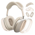 In 1 Case Cover For Airpods Max, Clear Tpu Ear Cup Protectors & Silicone Earpad