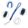 FOHOLA 3 Pack Wrist Strap, Adjustable Hand Wrist Lanyard for Camera, Cell Phone, USB, Keys (3, Blue)