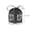 BESTOYARD Halloween Hollow Die-Cut Candy Boxes Black 8.27x4.53in 50pcs by Deal US