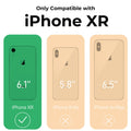 Flower Phone Case Compatible with iPhone XR, Rose Aesthetic Black Line Art