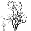 MAGICLULU Artificial Coral Branch for Headdress Black 36x17cm by Deal US