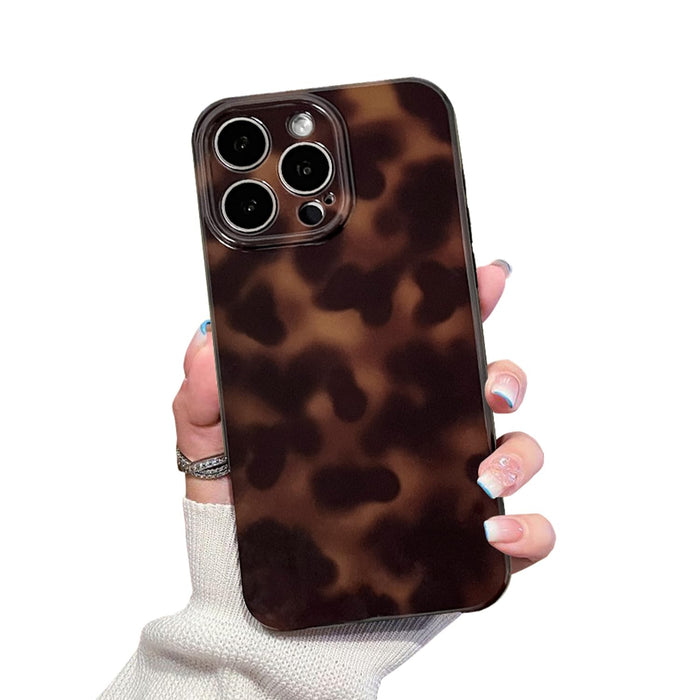 Phone Case For Iphone 16 Pro Max Case Amber Leopard Full Camera Protective Slim