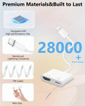 Hdmi Adapter For Iphone, [Apple Mfi Certified] Digital Av Dongle,1080P Sync Scre