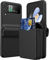 Universal Case for Samsung Galaxy Z Flip 3 & Z Flip 4 with Hinge Protection Black
