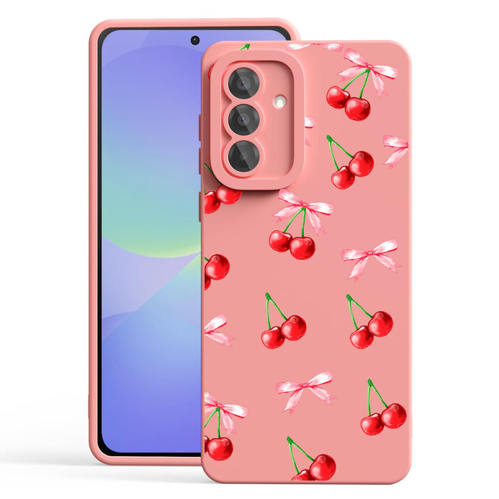 Case Compatible with Samsung Galaxy A36 5G, Cute Pretty Print Protective Silicon
