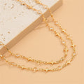 Y-shaped Chain for Women Pearl Star Long Chain Y2k Jewelry Irregular Gold Jewelr