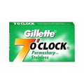 Gillette 7 O'clock Super Stainless Double Edge Razor Blades - 20x5 Pack by Pasteur Pharmacy