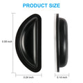 Soft Silicone Eyeglass Nose Pads – 10 Pairs Anti-Slip Sticky Back Glasses Nose Cushions for Eyeglasses and Sunglasses, Black