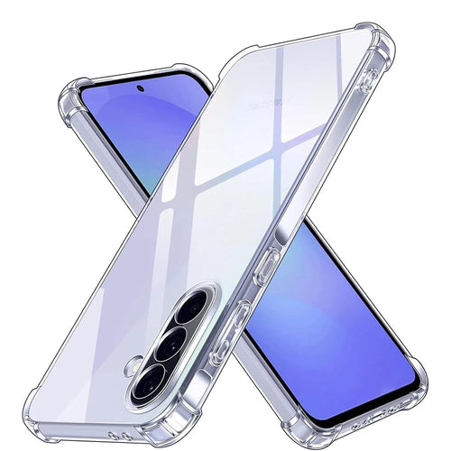 Merchsection Shockproof Clear TPU Soft Case for Samsung Galaxy A56 A36 A26 by Merchsection