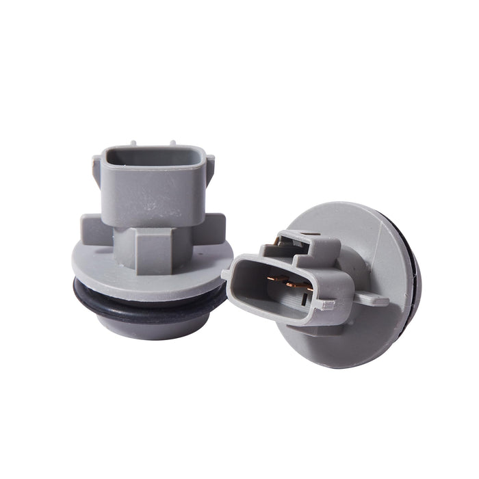 Autycle Front Turn Signal Bulb Holder Gray 2pcs Toyota Highlander Land Cruiser by Deal US
