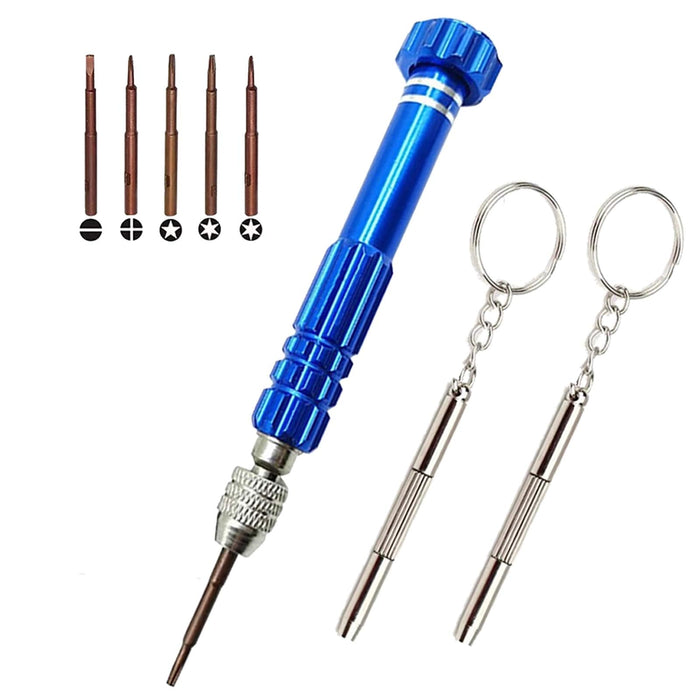 Kit, 5-in-1 Multifunctional Precision Screwdriver Set (torxT5~T6,+1.5,-1.
