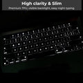Keyboard Cover for MacBook Pro/Air (M1–M5, 13–16”)
