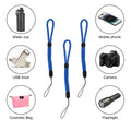 FOHOLA 3 Pack Wrist Strap, Adjustable Hand Wrist Lanyard for Camera, Cell Phone, USB, Keys (3, Blue)
