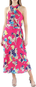 Lauren Ralph Lauren Womens Floral Halter Maxi Dress by Vanessa Jane