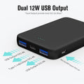 Portable Charger, Mini Colorful Power Bank, Powernano, 5000Mah External Battery