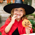 JOB JOL Halloween Cookie Cutters 4 PCS Ghost Pumpkin Bat Skull 3.5-4.5" by Deal US