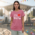 CQF Oktoberfest Women's Ich Liebe Bier T-Shirt Casual German Tee by Deal US