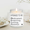 RIZOOCE Lavender Scented Wax Candle Transparent New Dad Gift 0.431lb by Deal US